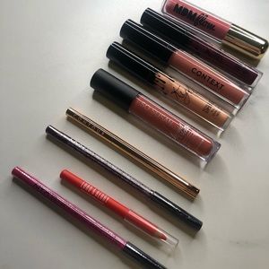 🔥2/$30.Liquid lipsticks & lip liners bundle